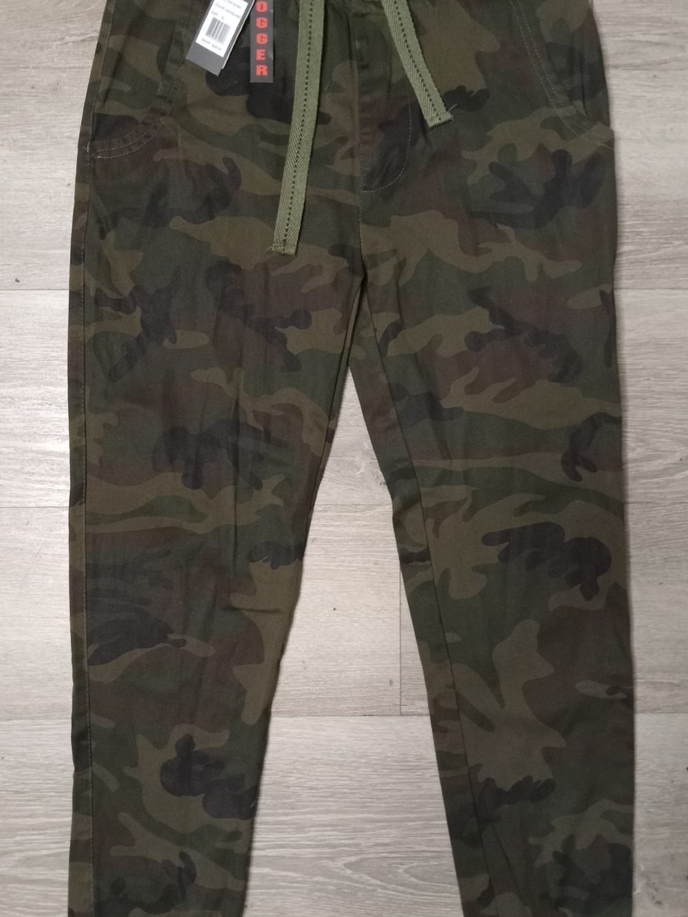 Galaxy By Harvic Kids Camo Jogger Sweatpants - Green